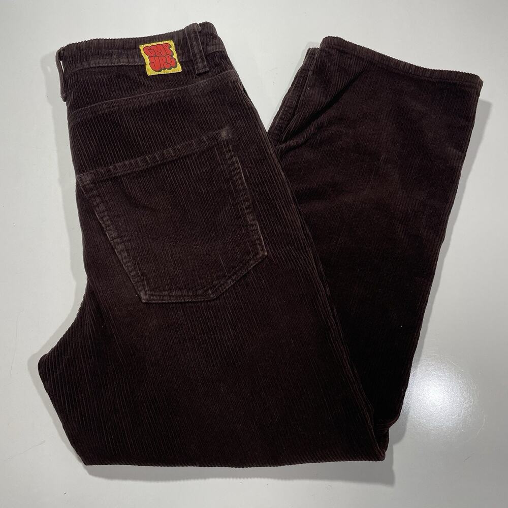 Empyre Relaxed Fit Corduroy Pants Mens 30 Brown Baggy Skate Skater Y2K Cords